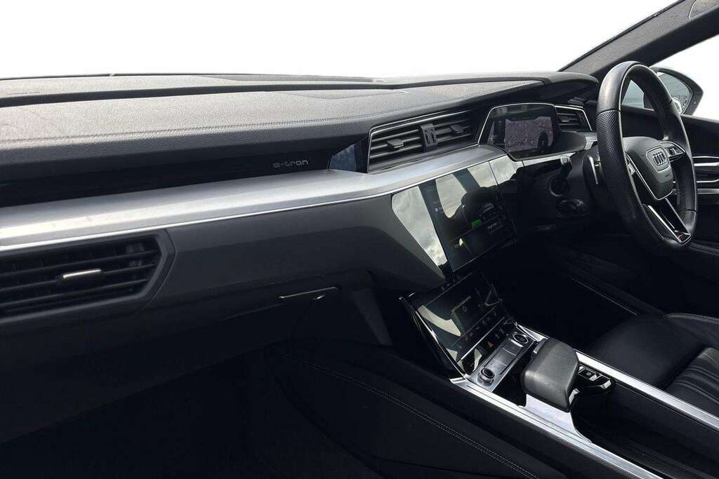 Audi E-tron 300Kw 55 Quattro 95Kwh S Line 2021 White #2