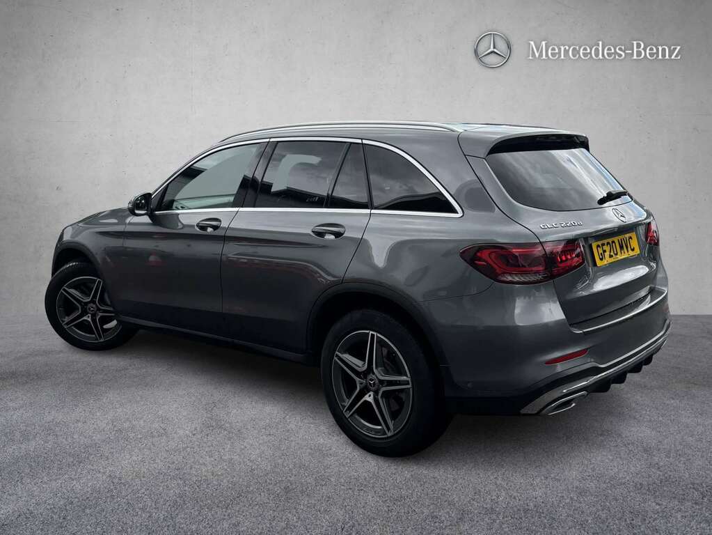 Mercedes-Benz GLC Class 220D 4Matic Amg Line 9G-tronic 2020 Grey #2