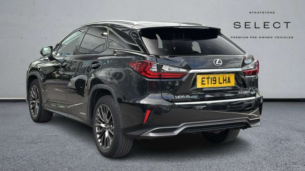 Lexus RX 450H 3.5 F-sport Cvt 2019 Black #4