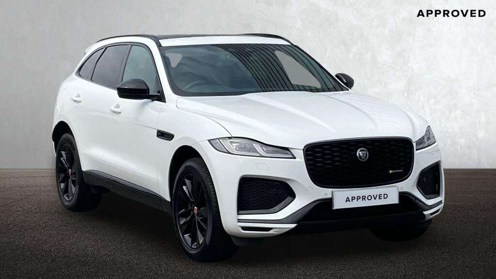 Jaguar F-Pace 2.0 D200 R-dynamic Black Awd 2023 BV72MLY White