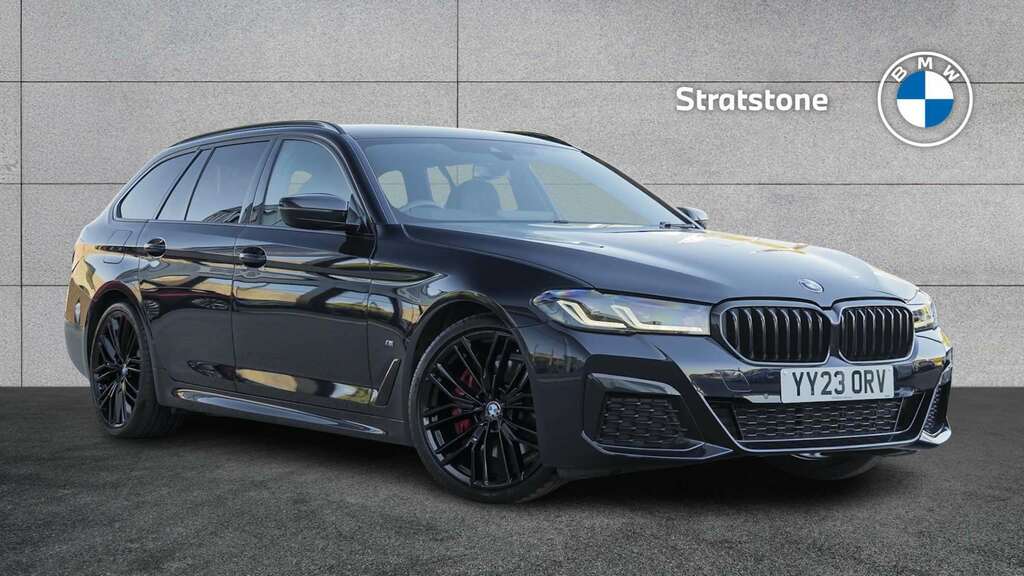 BMW 5 Series 520D Mht M Sport Step 2023 Black