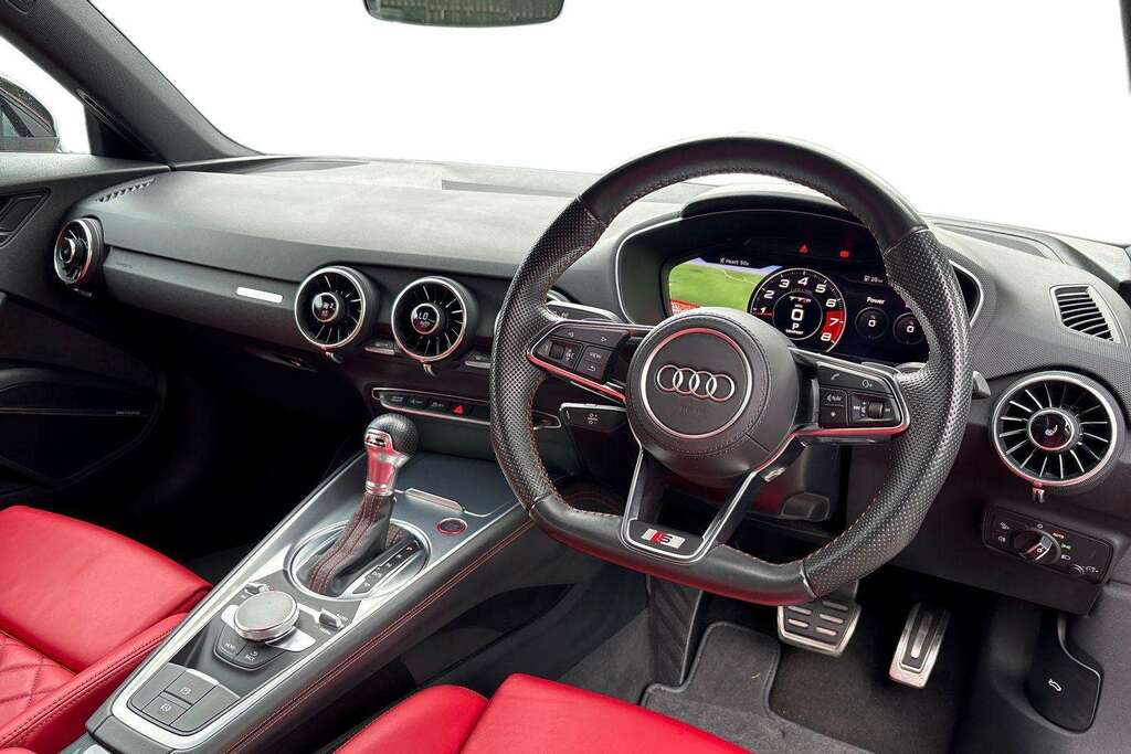 Audi TTS 50 Tfsi 320 Quattro Tts Black Ed S Tronic 2021 Red #6