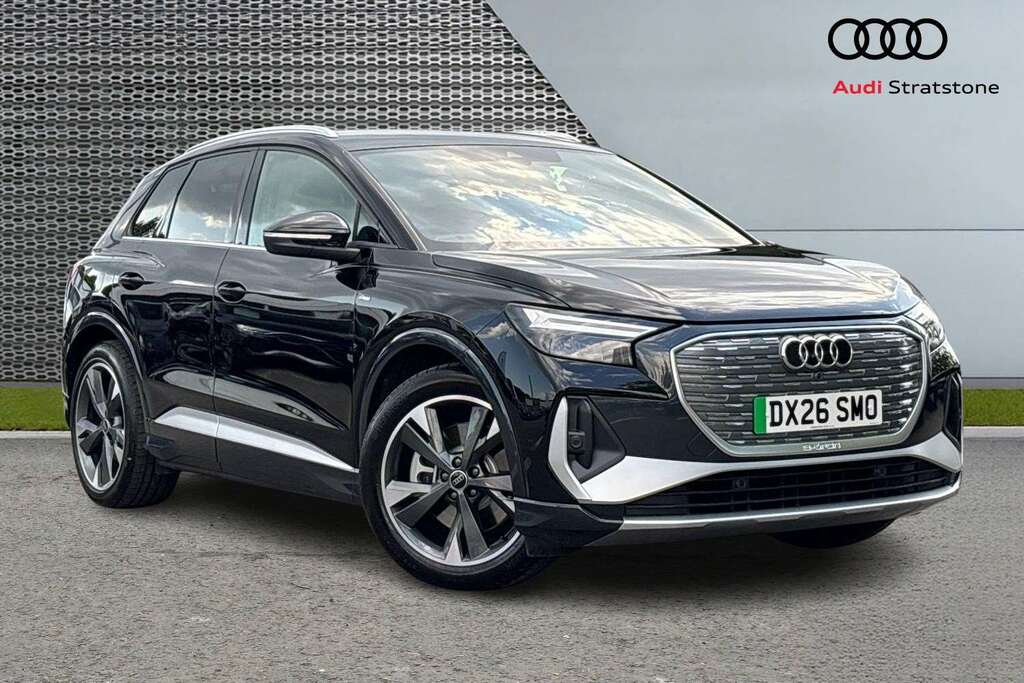 Audi Q4 E Tron 210Kw 45 82Kwh S Line Leather 2026 Black
