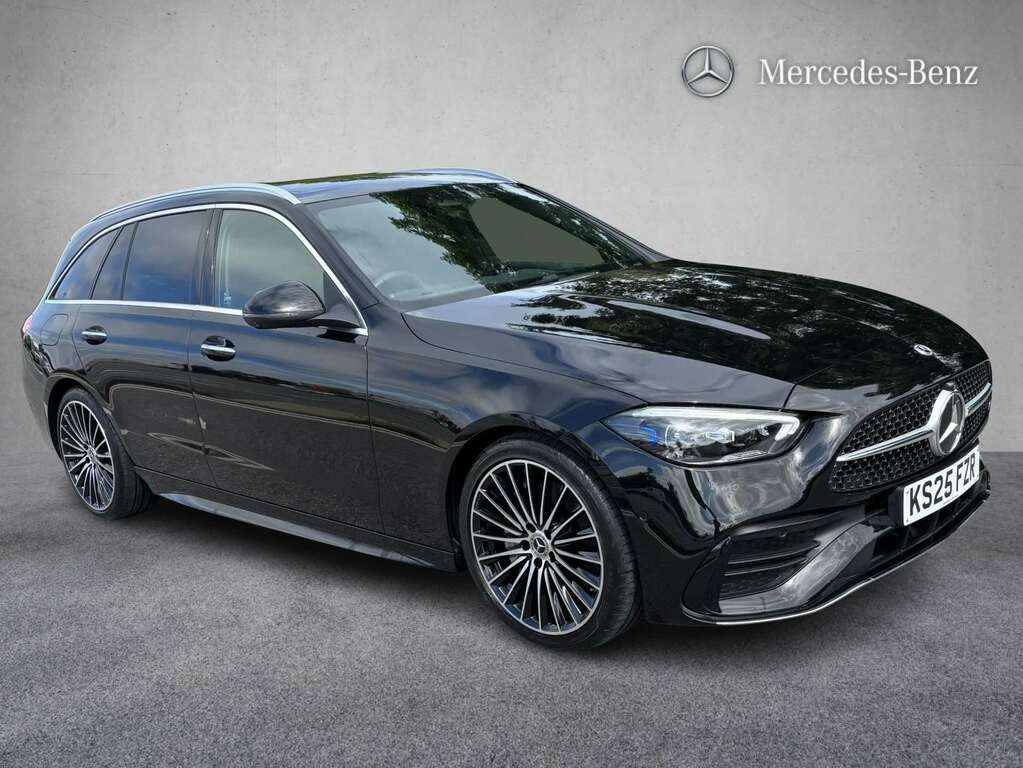 Mercedes-Benz C Class C300 Amg Line Premium Plus 9G-tronic 2025 Black