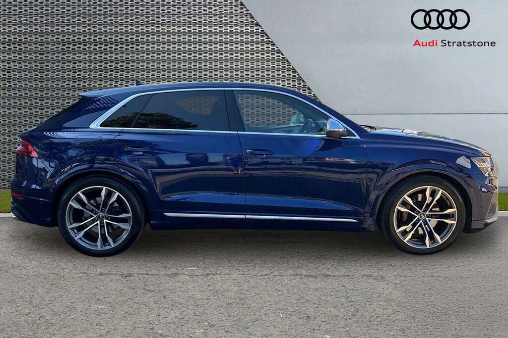 Audi Q8 Sq8 Tfsi Quattro Tiptronic 2021 Blue #3