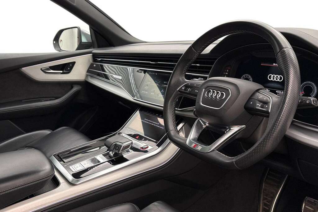 Audi Q8 Sq8 Tfsi Quattro Tiptronic 2021 Blue #4