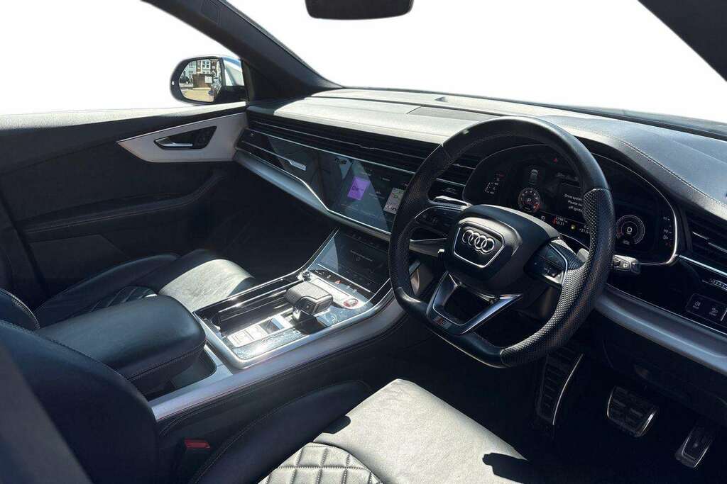 Audi Q8 Sq8 Tfsi Quattro Tiptronic 2021 Blue #5