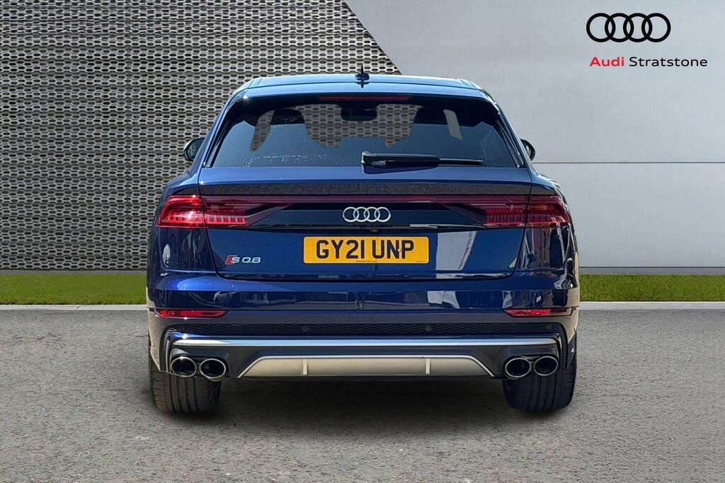 Audi Q8 Sq8 Tfsi Quattro Tiptronic 2021 Blue #6