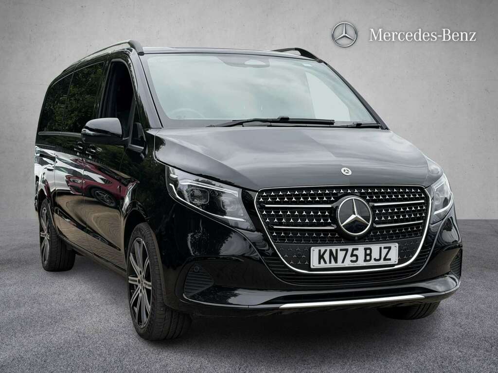 Mercedes-Benz V Class V300 D Premium 9G-tronic Extra Long 2025 Black #5