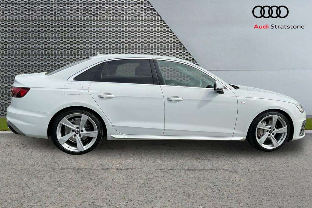 Audi A4 40 Tdi Quattro S Line S Tronic 2020 White #3