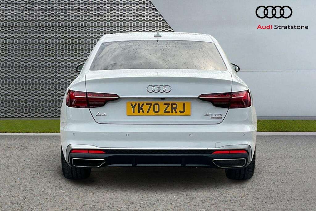 Audi A4 40 Tdi Quattro S Line S Tronic 2020 White #6