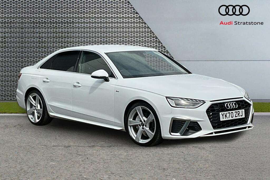 Audi A4 40 Tdi Quattro S Line S Tronic 2020 White