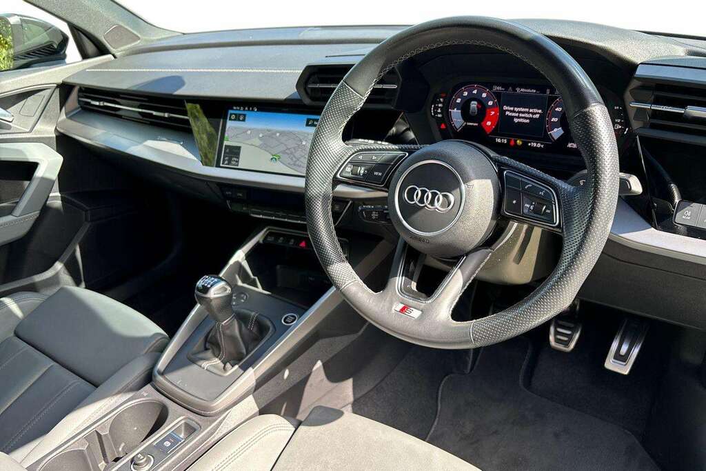 Audi A3 30 Tfsi S Line 2023 DX23WVG Black #6