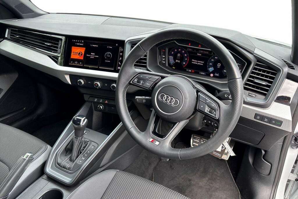 Audi A1 25 Tfsi S Line S Tronic 2024 VK74HTE White #6