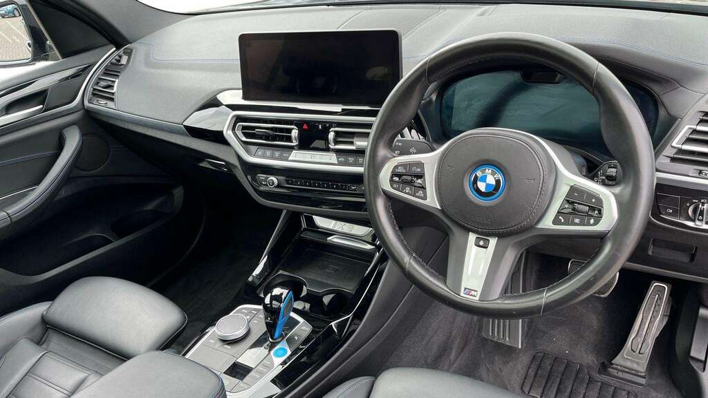 BMW iX3 210Kw M Sport 80Kwh 2022 Black #5
