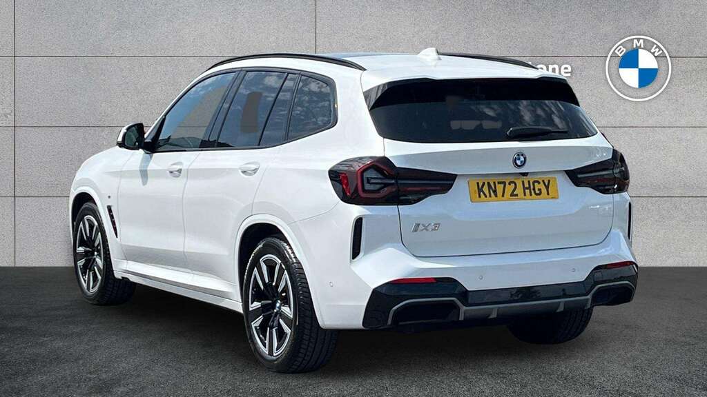 BMW iX3 210Kw M Sport 80Kwh 2022 KN72HGY White #2
