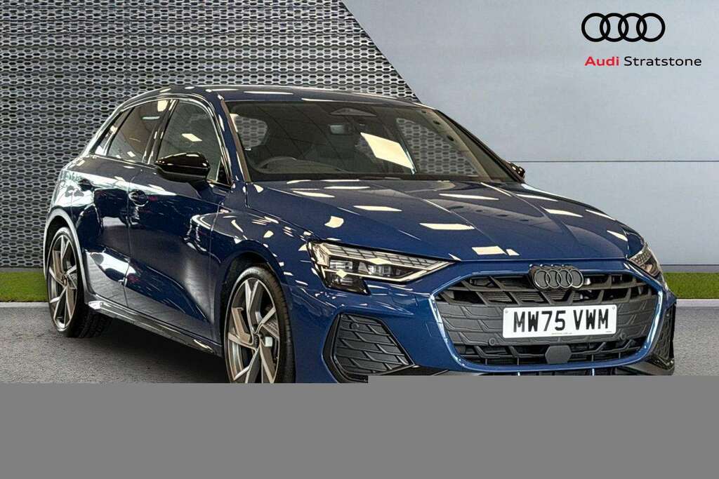 Audi A3 1.5 Tfsi 150 Black Edition S Tronic 2025 Blue