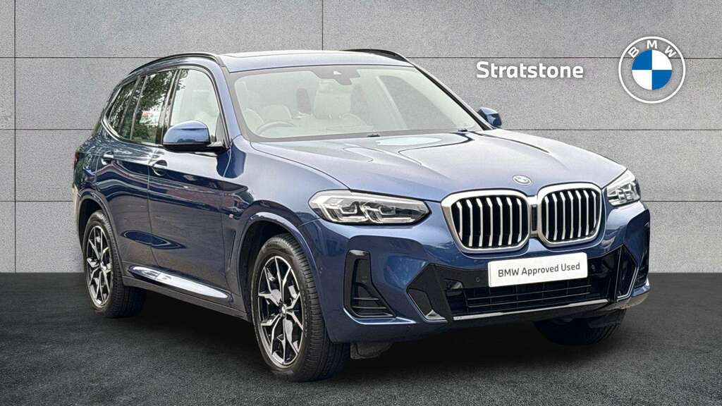 BMW X3 Xdrive20d Mht M Sport Step 2023 Blue