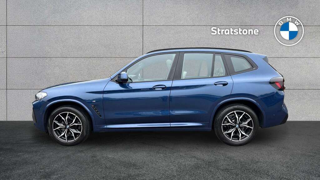 BMW X3 Xdrive20d Mht M Sport Step 2023 Blue #4