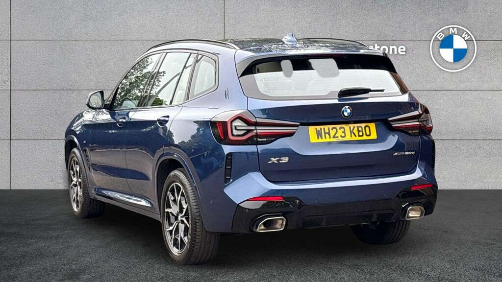 BMW X3 Xdrive20d Mht M Sport Step 2023 Blue #2