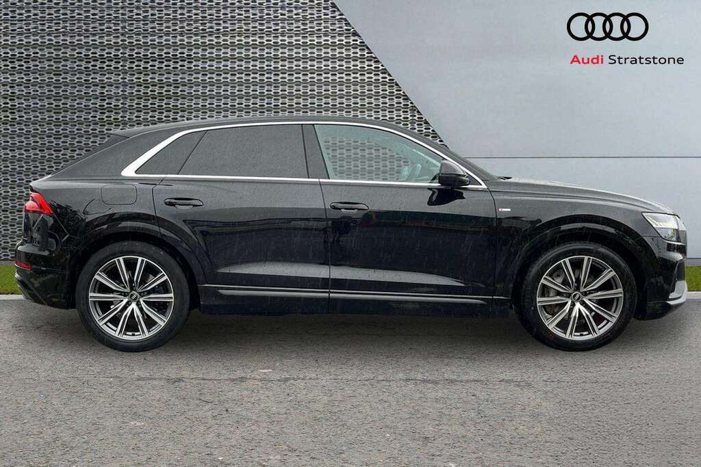 Audi Q8 50 Tdi Quattro S Line Tiptronic Leather 2021 Black #4