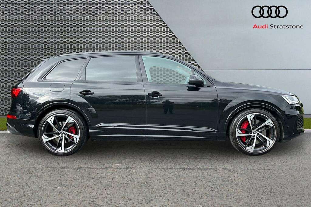 Audi Q7 Sq7 Tfsi Quattro Black Edition Tiptronic 2023 Black #4