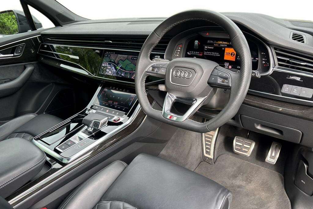 Audi Q7 Sq7 Tfsi Quattro Black Edition Tiptronic 2023 Black #6