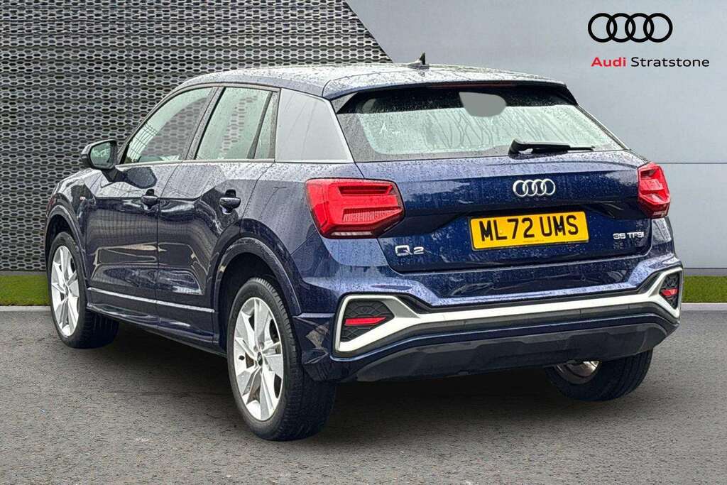 Audi Q2 35 Tfsi S Line S Tronic 2022 ML72UMS Blue #3