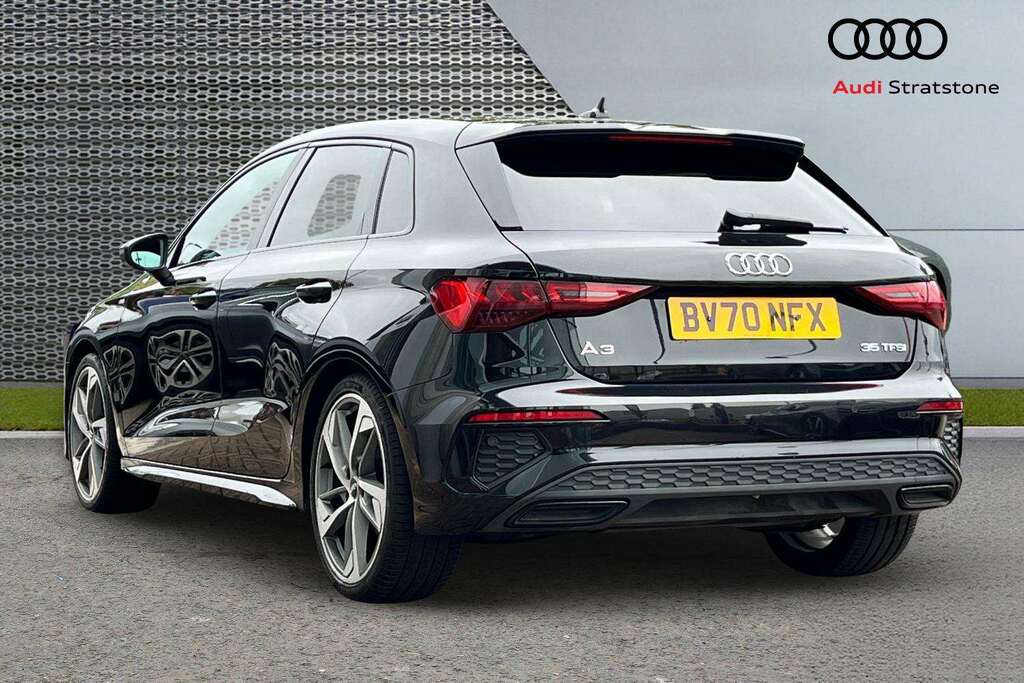 Audi A3 35 Tfsi Edition 1 2020 BV70NFX Black #3