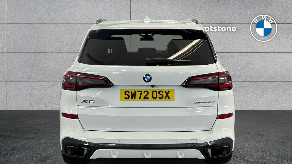 BMW X5 Xdrive40d Mht M Sport 2022 White #5