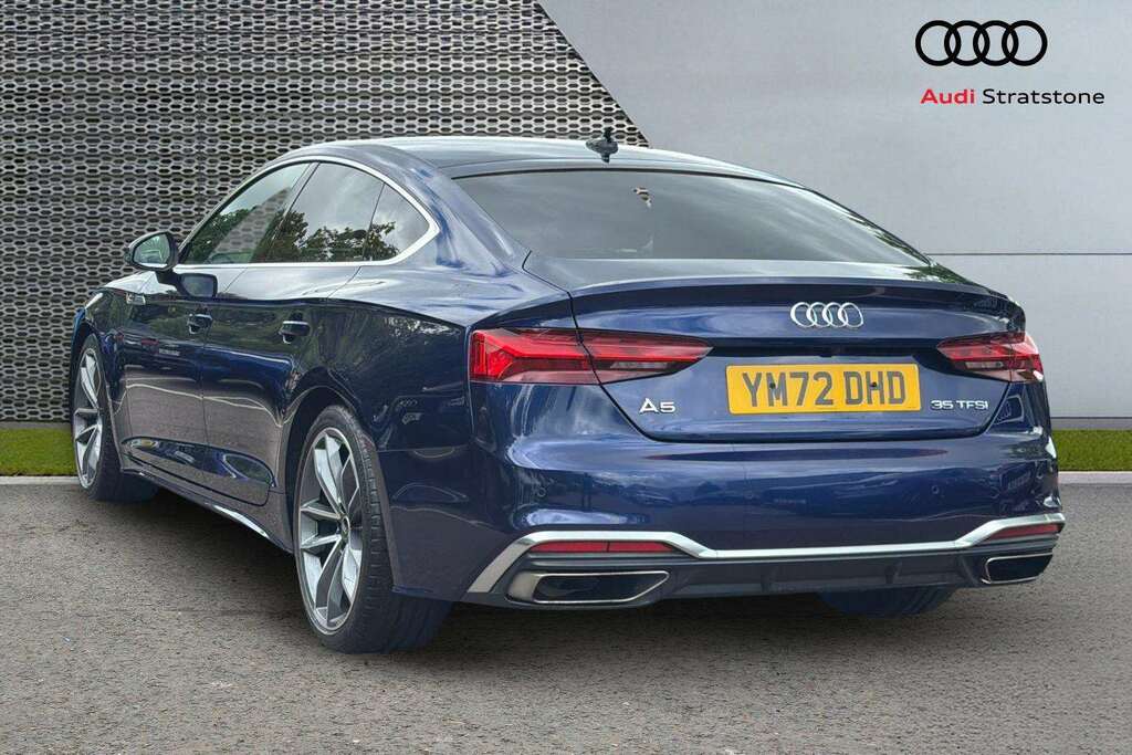Audi A5 35 Tfsi S Line S Tronic 2022 Blue #3