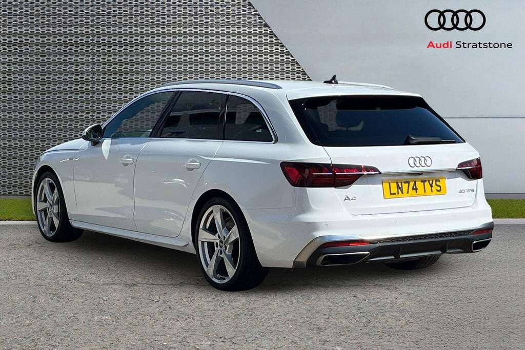 Audi A4 40 Tfsi 204 S Line S Tronic 2024 White #3