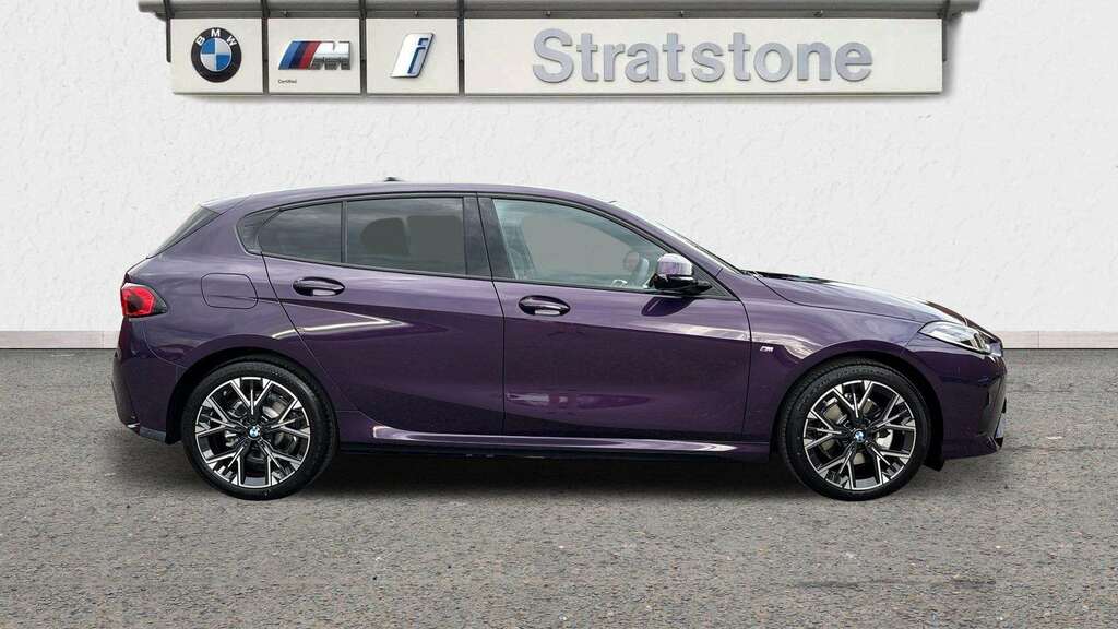 BMW 1 Series 120 M Sport Step 2025 GL25HLF Purple #3