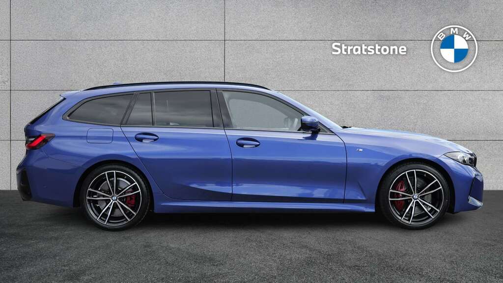 BMW 3 Series 320I M Sport Step 2024 YY74PXA Blue #2