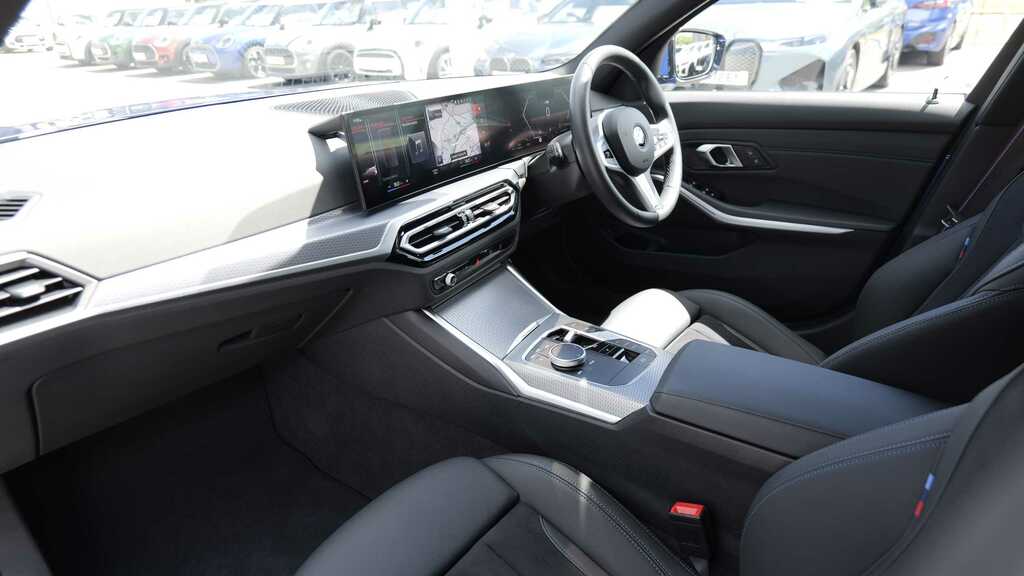 BMW 3 Series 320I M Sport Step 2024 YY74PXA Blue #6