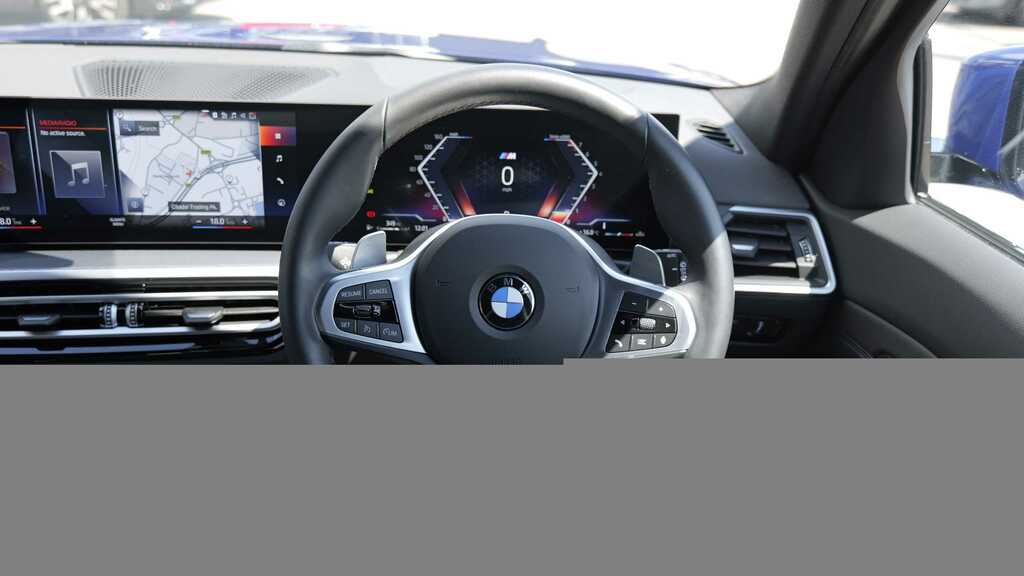 BMW 3 Series 320I M Sport Step 2024 YY74PXA Blue #4