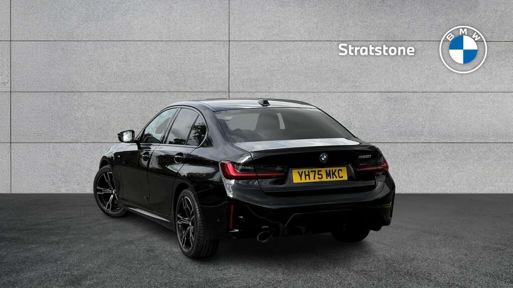 BMW 3 Series 320I M Sport Step 2025 YH75MKC Black #2