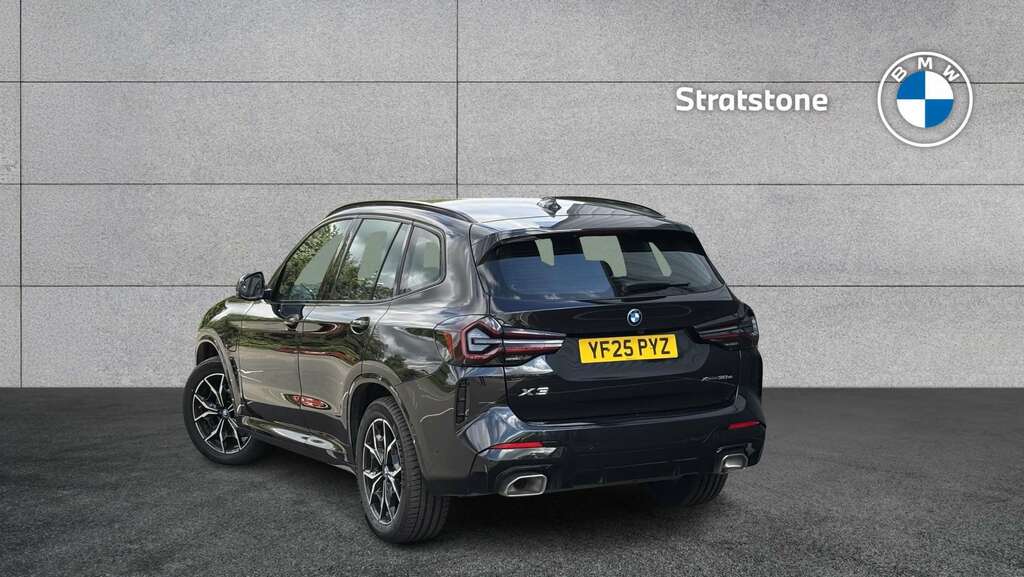 BMW X3 Xdrive 30E M Sport 2025 YF25PYZ Black #2
