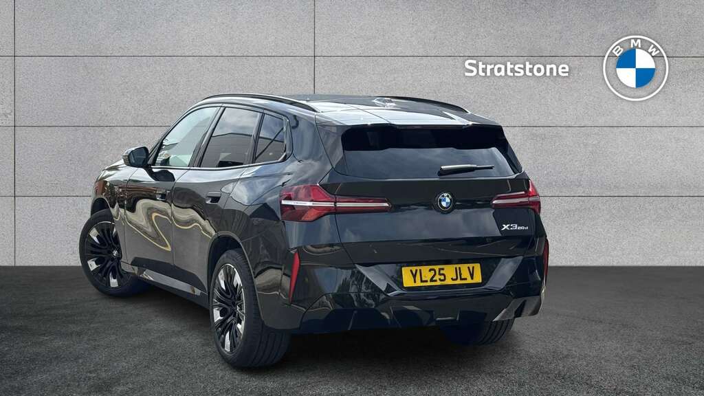 BMW X3 20D Xdrive M Sport Step 2025 YL25JLV Black #2