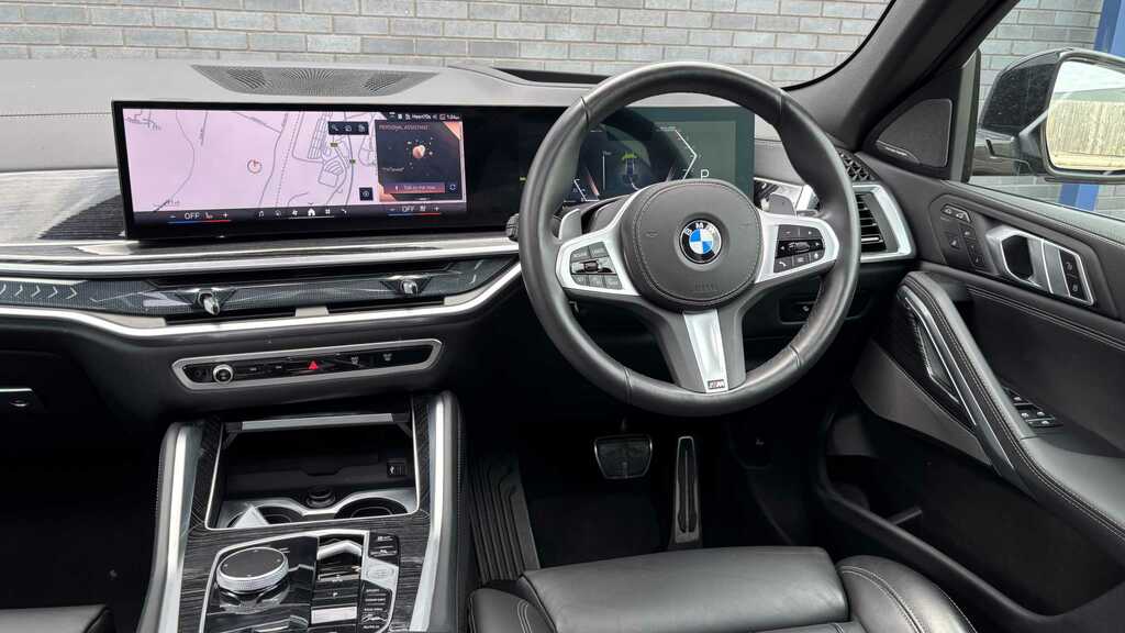 BMW X6 Xdrive40d Mht M Sport Step 2025 YJ74JAA Black #5