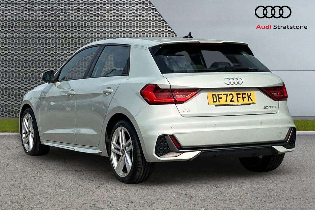 Audi A1 30 Tfsi 110 S Line 2022 DF72FFK Silver #3