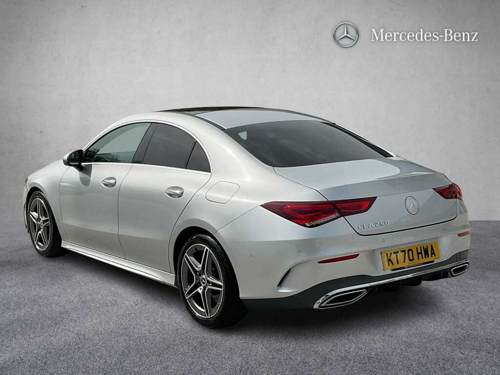 Mercedes-Benz CLA Class 250 Amg Line Premium Plus Tip 2021 Silver #4