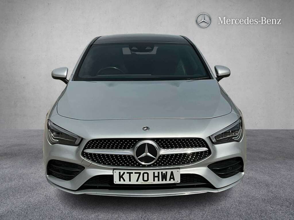 Mercedes-Benz CLA Class 250 Amg Line Premium Plus Tip 2021 Silver #2