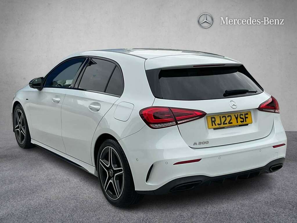Mercedes-Benz A Class A200 Amg Line Executive Edition 2022 RJ22YSF White #6