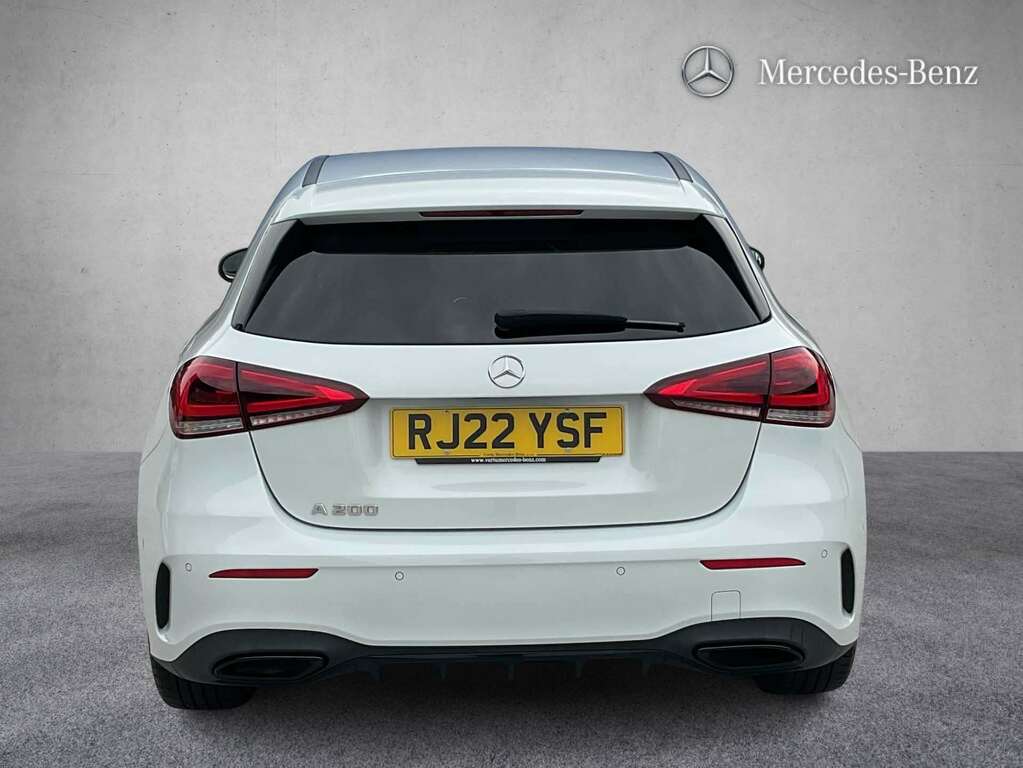 Mercedes-Benz A Class A200 Amg Line Executive Edition 2022 RJ22YSF White #5