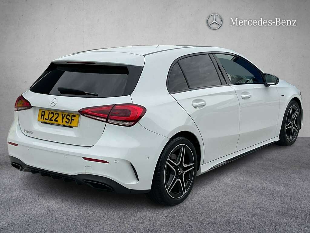 Mercedes-Benz A Class A200 Amg Line Executive Edition 2022 RJ22YSF White #4