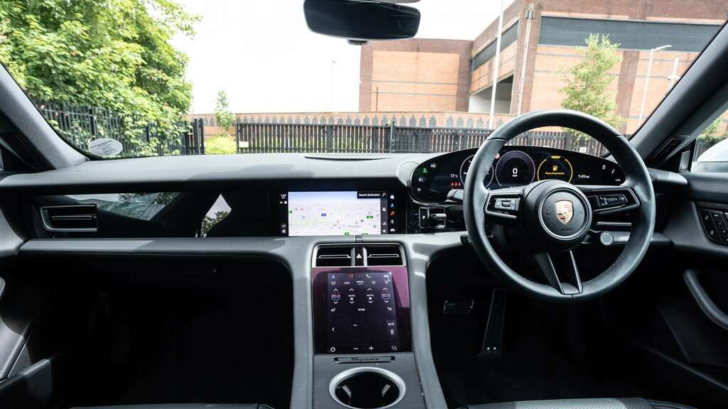 Porsche Taycan 4S 2025 BT25UBV Grey #4