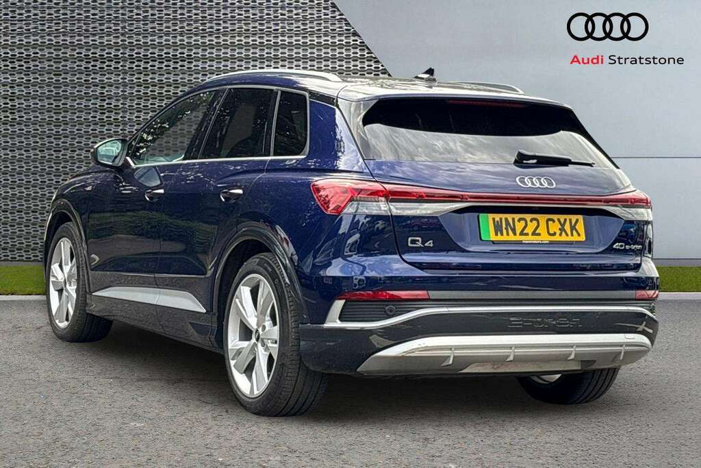Audi Q4 E Tron 150Kw 40 82Kwh S Line 2022 Blue #3