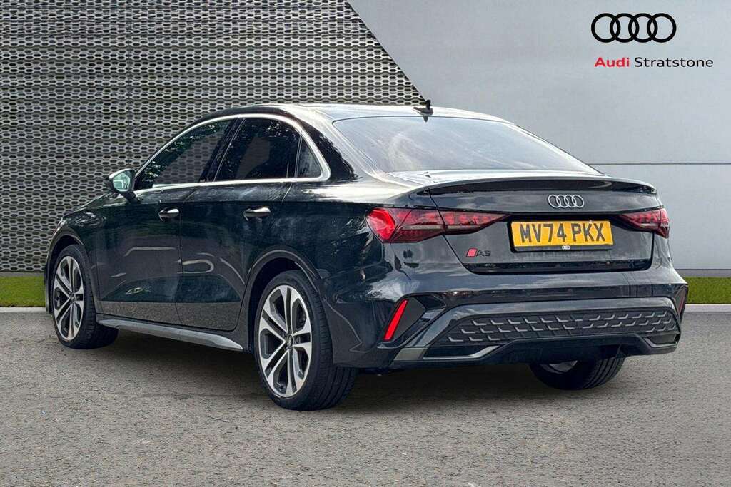 Audi A3 35 Tfsi S Line S Tronic 2024 MV74PKX Black #3