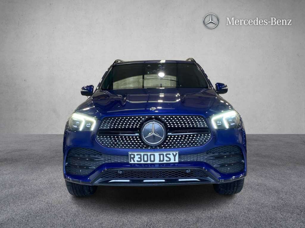 Mercedes-Benz GLE Class 300D 4Matic Amg Line Premium 9G-tronic 2019 Blue #3